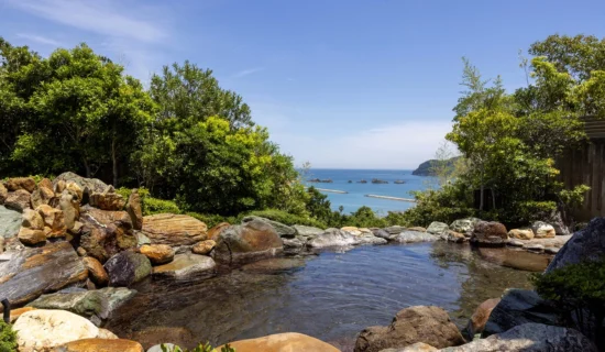 露天風呂大山温泉